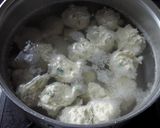 鶏つくねと青梗菜のスープ作り方3写真