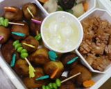 2009年★運動会お弁当　覚書き用作り方1写真