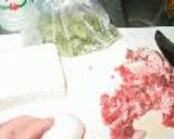 ゴーヤチャンブルとお好み焼き作り方1写真