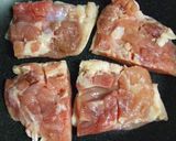 チキンのトマトソース煮込みスパゲッティ作り方2写真