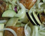 チキンのトマトソース煮込みスパゲッティ作り方7写真
