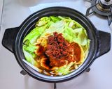 手羽中キャベツじゃがいものカレー鍋作り方9写真