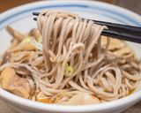 秋の絶品・鶏きのこ汁と蕎麦作り方7写真