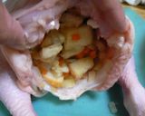 簡単☆鶏の丸焼き　にんにくたっぷり作り方5写真