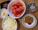 ジンジャー香るトマトペッパーチキンカレー作り方2写真