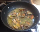 ボンゴレ*スープパスタ風～あさりのパスタ作り方13写真