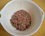 キョフテ風ピリ辛ハンバーグ作り方2写真