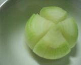 【簡単】レンジで丸ごとタマネギ作り方4写真