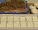 ヘルシーチキン　マッシュルームソースかけ作り方1写真