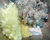 揚げない揚げ豆腐風★豆腐で海老を挟み焼き作り方2写真