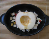 レンジでチン！林檎とアイスの簡単デザート作り方1写真