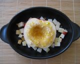 レンジでチン！林檎とアイスの簡単デザート作り方2写真