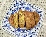 材料4つ☆レンジで2分半 芋チョコパン作り方4写真