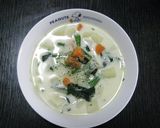 レンジだけ☆あっさりミルクスープ作り方3写真