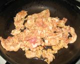 ★カリカリ豚肉・ミョウガとネギの炒め物★作り方5写真