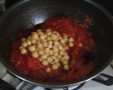 ひよこ豆とツナのトマトソーススパゲティー作り方1写真