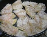鶏胸肉のガーリックパン粉焼き作り方6写真