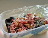 レンジで簡単！なすと豚ひき肉の炒め風｜夏バテに作り方5写真