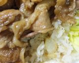 コンソメ・めんつゆで焼肉ガーリックピラフ作り方4写真