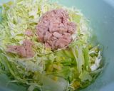 野菜たっぷり　ツナサラダ作り方2写真