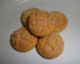 米粉活用 簡単♪メロンパン風☆作り方7写真