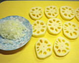 レンコンのはさみ揚げ＊柚子胡椒風味＊作り方1写真