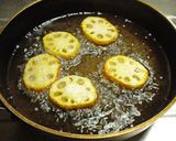 レンコンのはさみ揚げ＊柚子胡椒風味＊作り方6写真