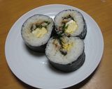 切れない包丁で切る巻き寿司の切り方作り方3写真