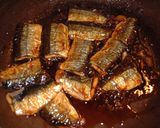 にんにく醤油でサンマの甘辛照り焼き作り方3写真