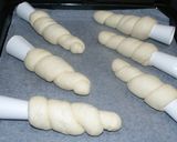抹茶カスタードのコロネ♪♪作り方8写真