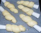 抹茶カスタードのコロネ♪♪作り方9写真