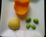 お弁当に連れてってパンダ～キャラ弁?～作り方1写真