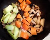牛バラと野菜のオイスターソース炒め作り方6写真