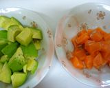 サーモンとアボカドで☆よくばり鮪ユッケ丼作り方3写真