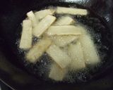 揚げごぼうの甘辛カレー作り方4写真