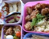 運動会のお弁当☆2009作り方1写真