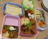 運動会のお弁当☆2009作り方5写真