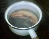 疲労回復!豚バラの黒酢煮作り方2写真