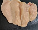 ダイエットにも🌙鶏むね肉の梅しそ蒸し作り方1写真