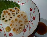 サクサク食感が楽しい！♫お刺身れんこん♫作り方2写真