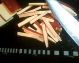 簡単すぎっ！さつまいものきんぴら作り方1写真