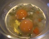 具沢山の野菜スープで☆洋風だし巻き卵作り方2写真