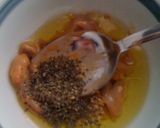 絶品！イタリアン塩辛トースト作り方1写真