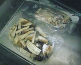 マツタケの下ごしらえ作り方5写真