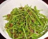にんじんの茎で実験メニュー☆作り方3写真