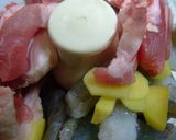 海老しんじょう蟹あんかけ作り方5写真