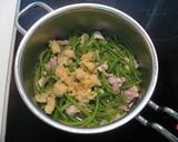鶏と芋づるの炒め煮作り方4写真