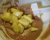 りんごと濃厚チョコレートのパウンドケーキ作り方6写真