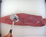 棒ヒレ肉で柔らか～い★ヘルシートンカツ作り方2写真