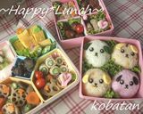 ☺２００９☆運動会のお弁当☺作り方1写真